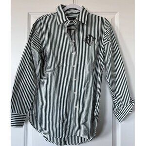 Ralph Lauren Striped Cotton Buttoned-Down Shirt